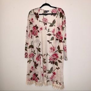 Freshman 1996 Floral Cardigan